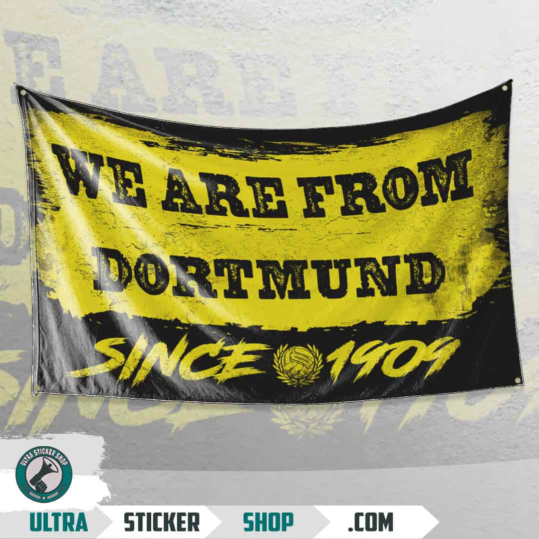 We are from Dortmund since 1909 Flag