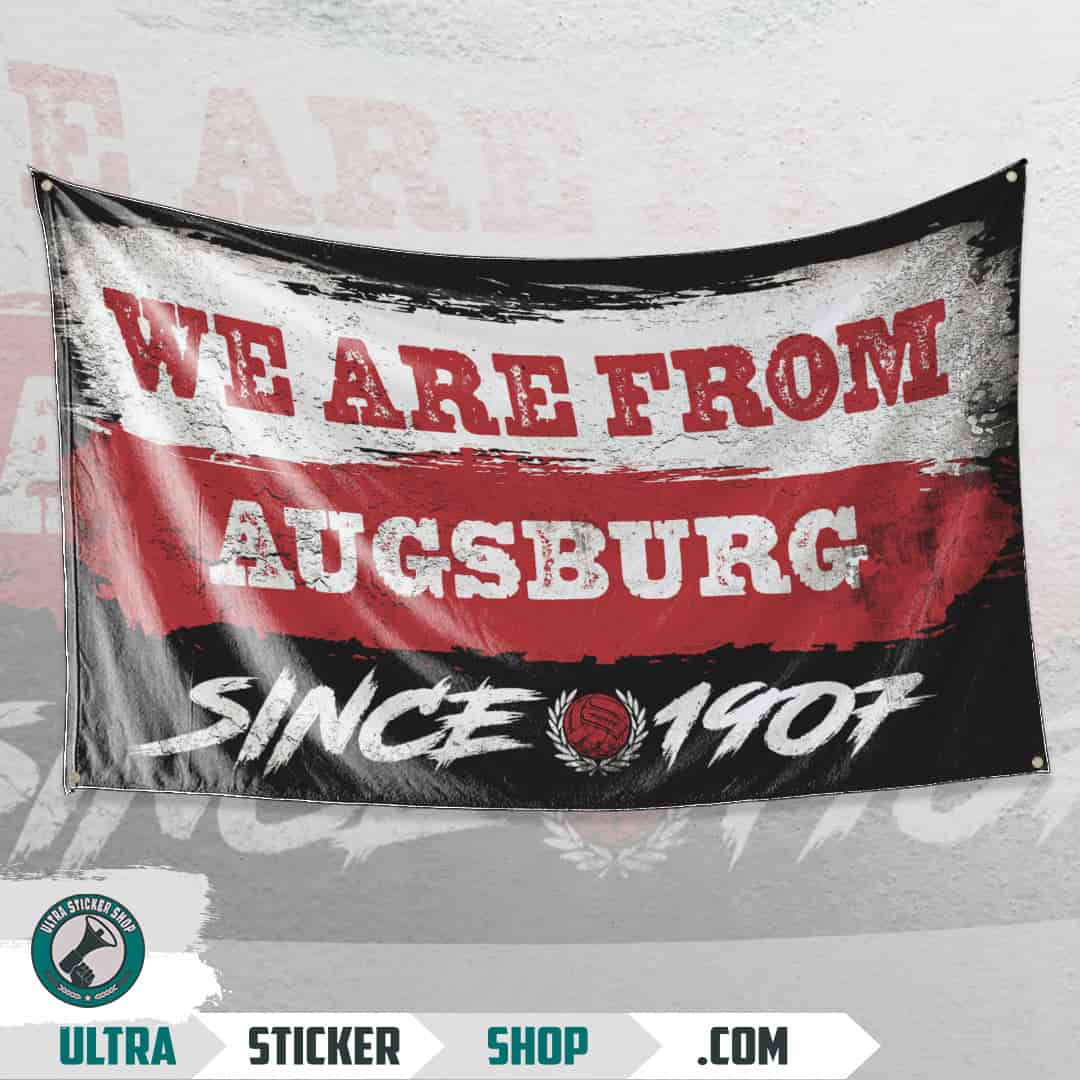 We are from Augsburg since 1907 Flag