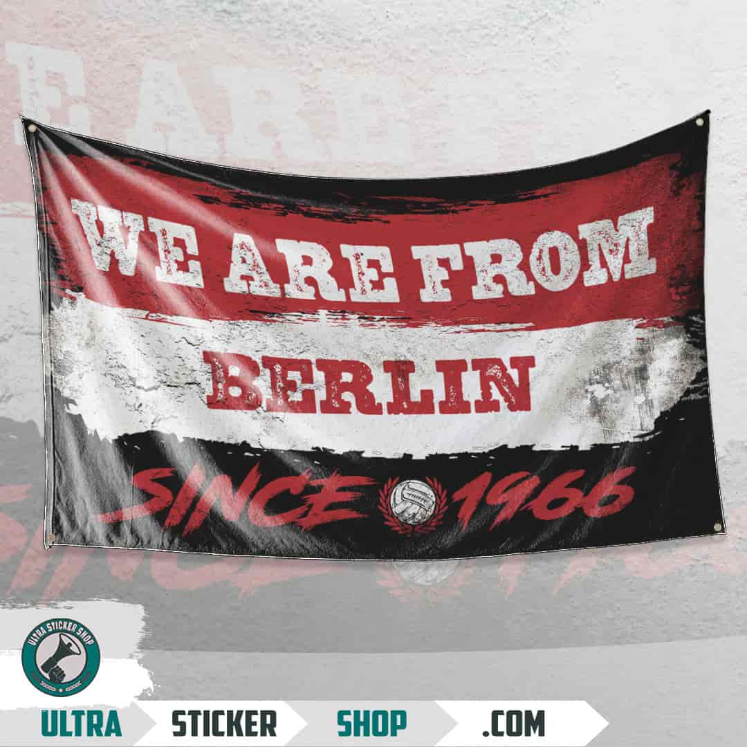 We are from Berlin since 1966 Flag