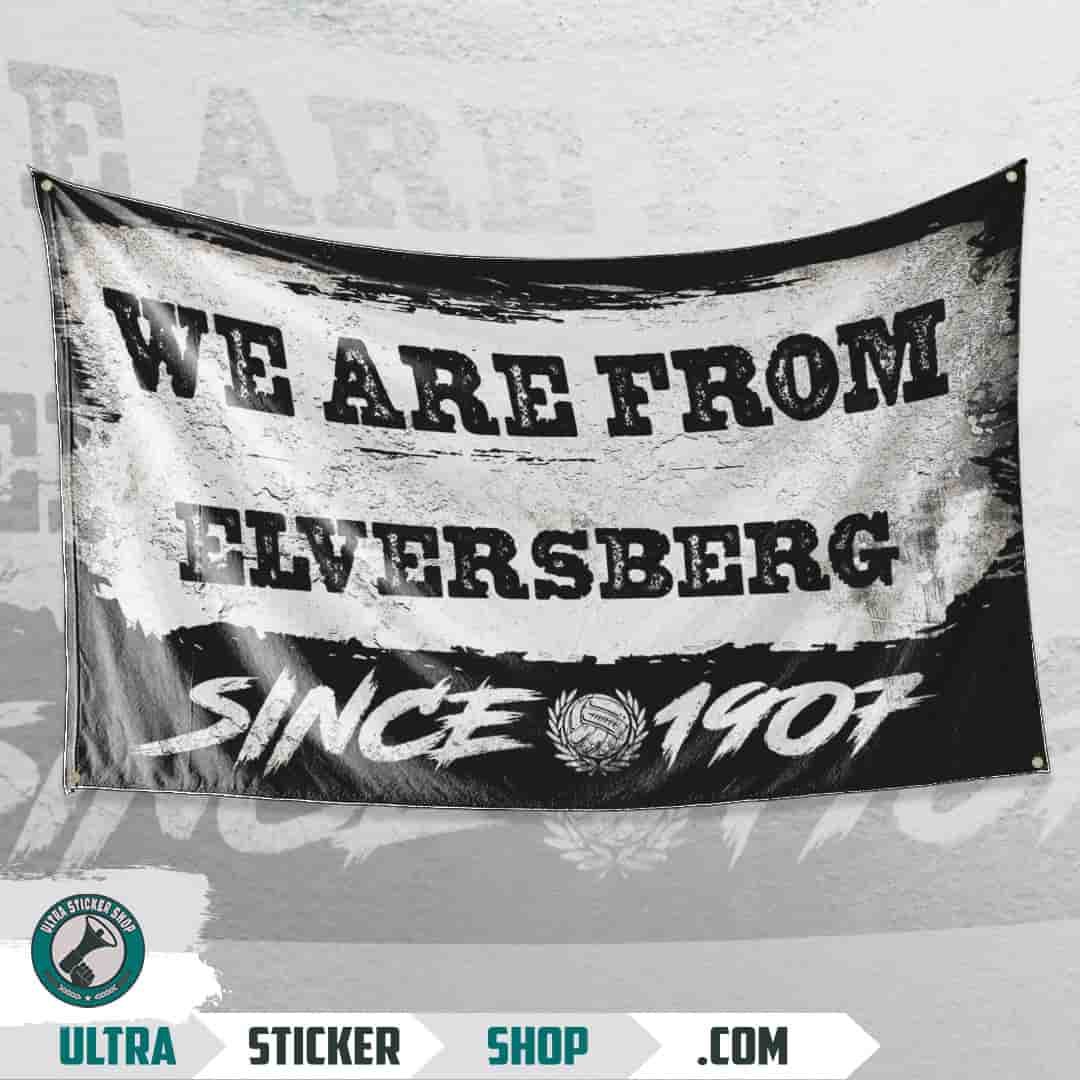 We are from Elversberg since 1907 Flag