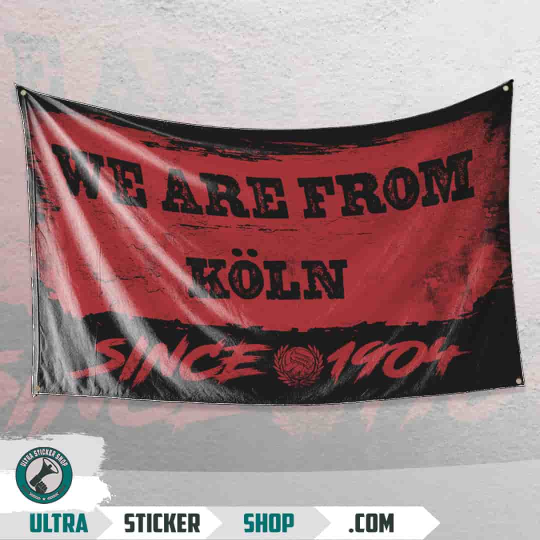 We are from Köln since 1904 Flag