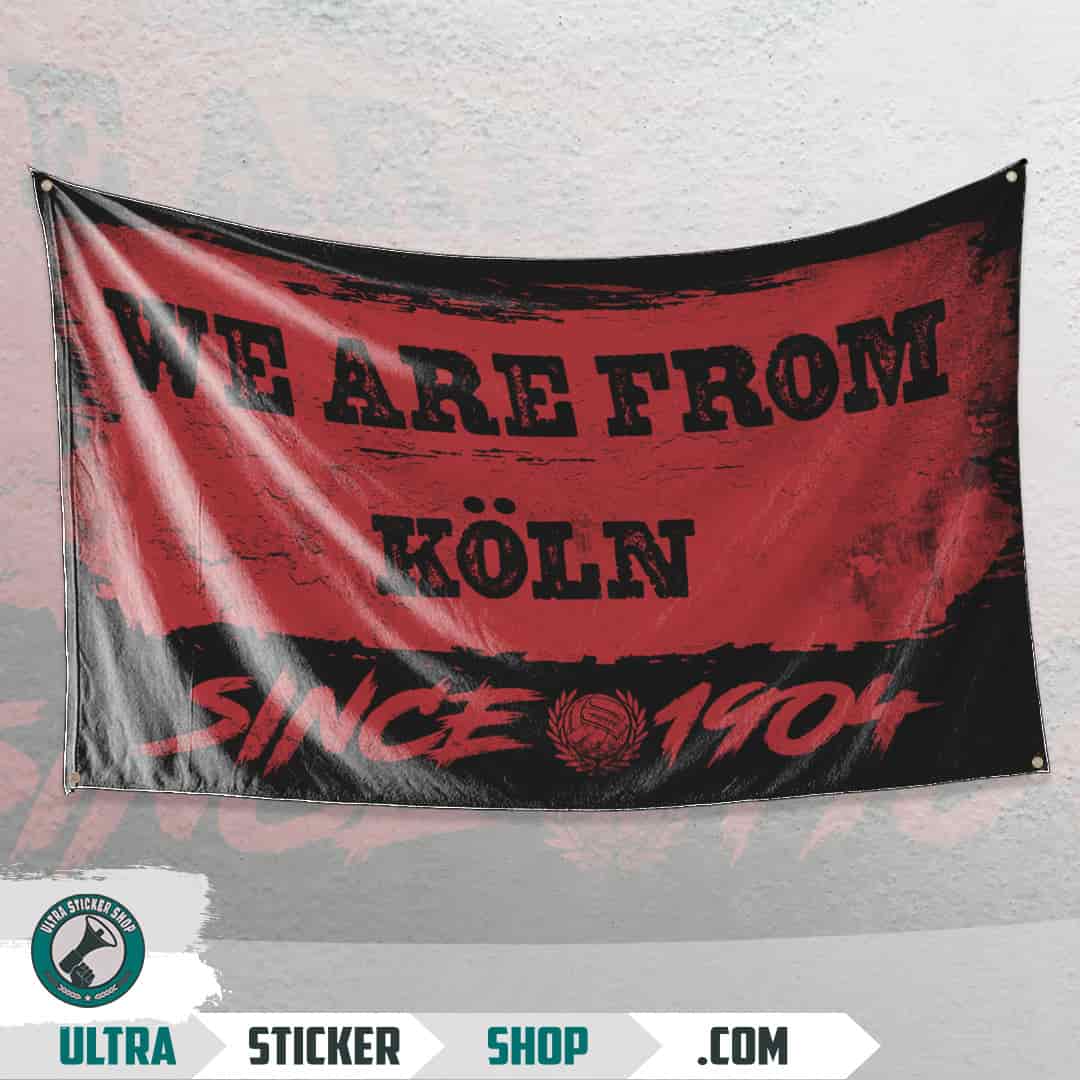 We are from Köln since 1904 Flag