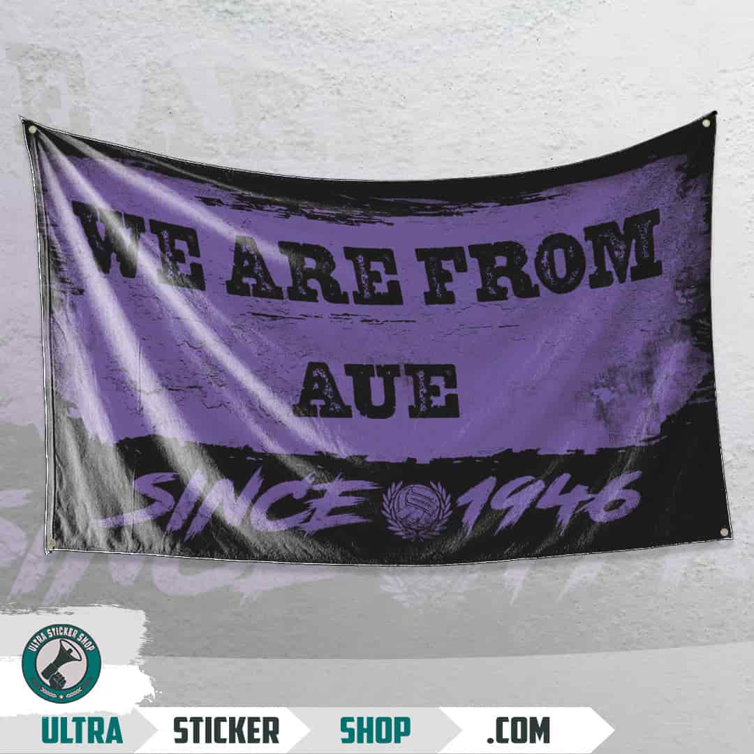 We are from Aue since 1946 Flag