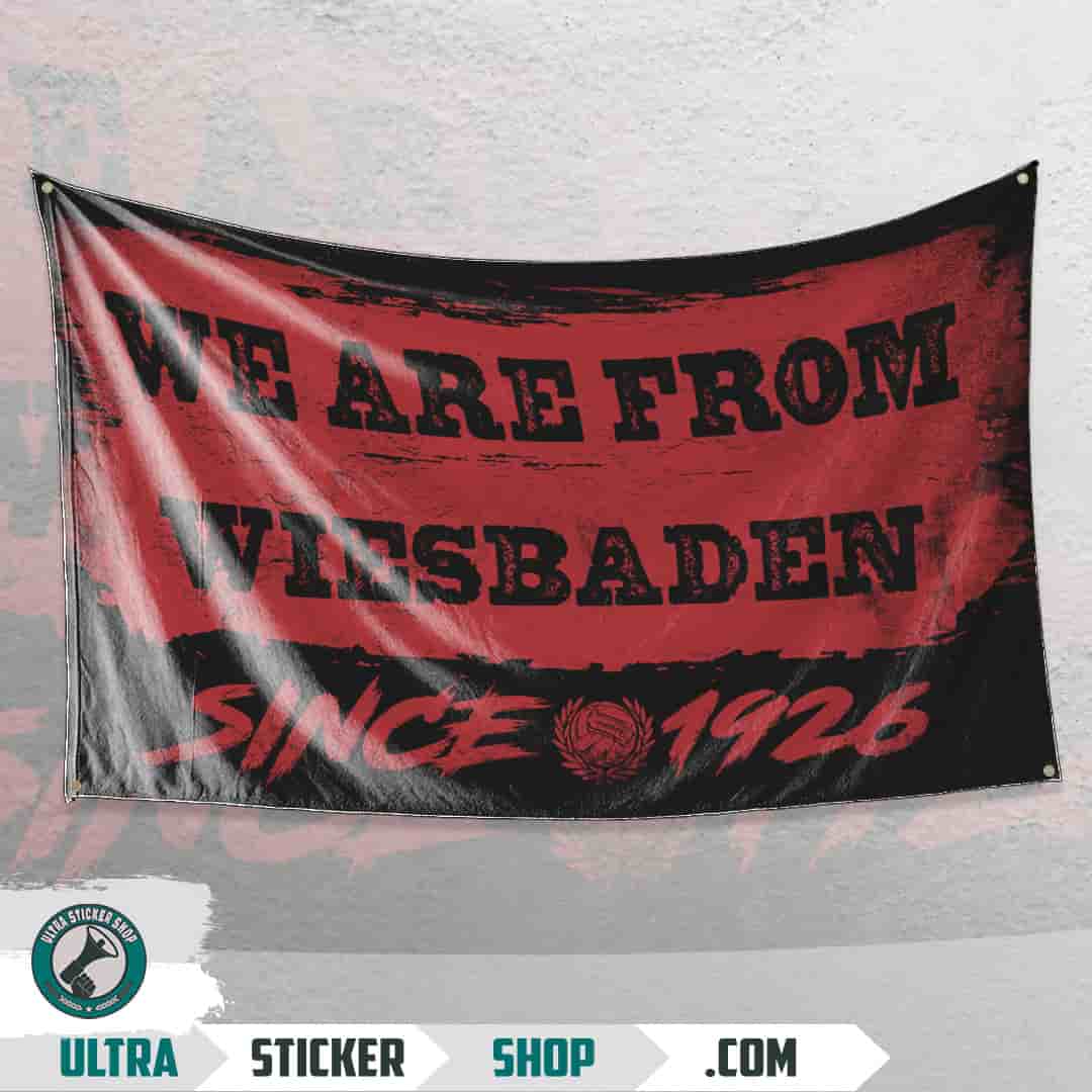 We are from Wiesbaden since 1926 Flag