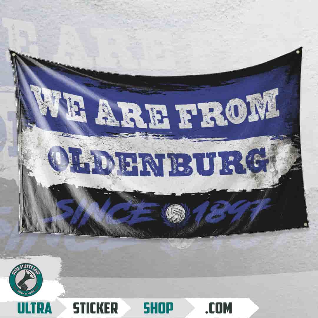 We are from Oldenburg since 1897 Flag