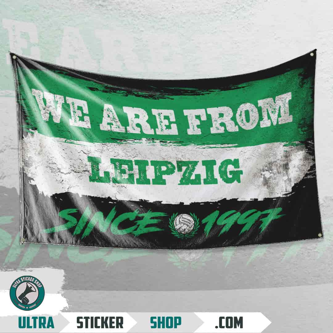 We are from Leipzig since 1997 Flag