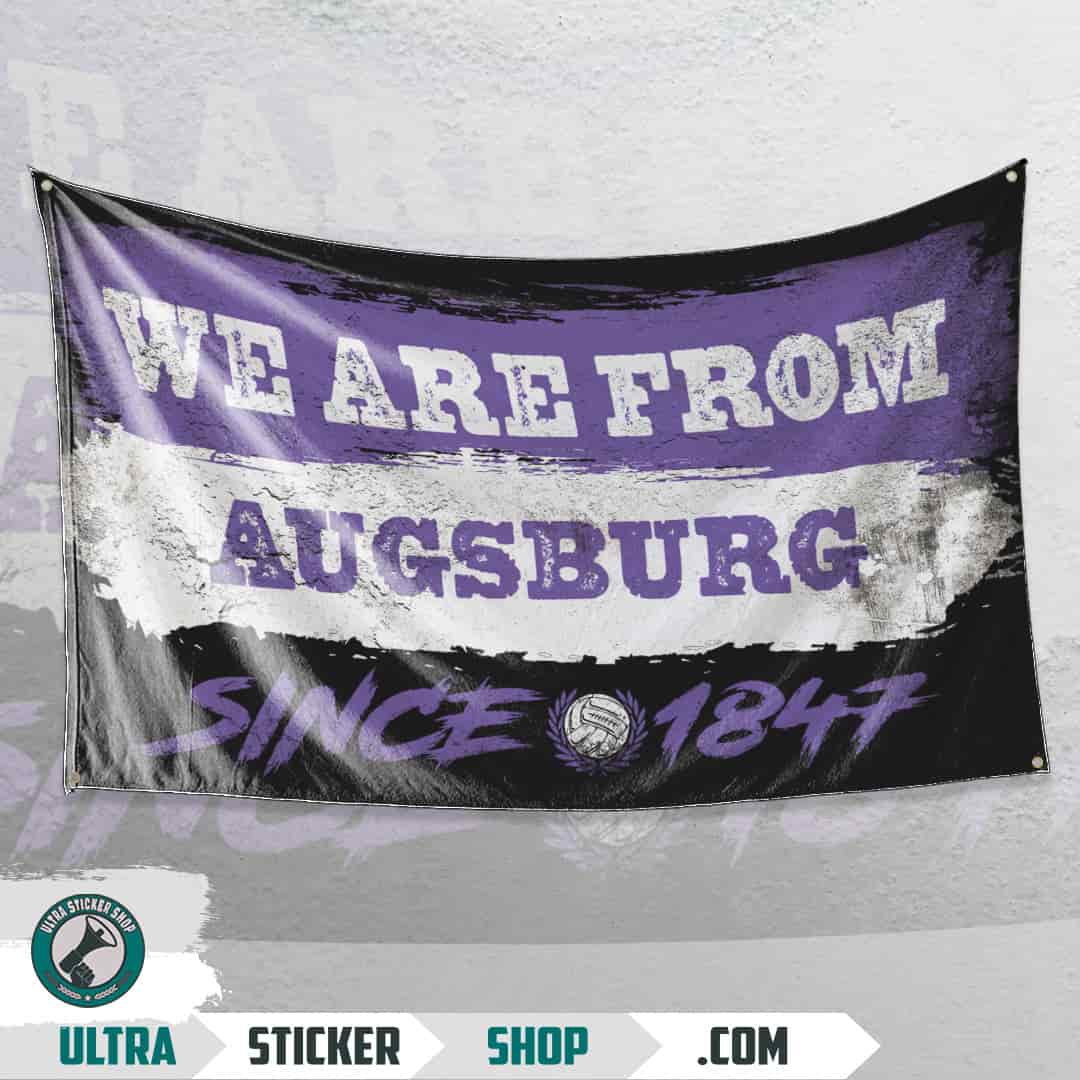We are from Augsburg since 1847 Flag
