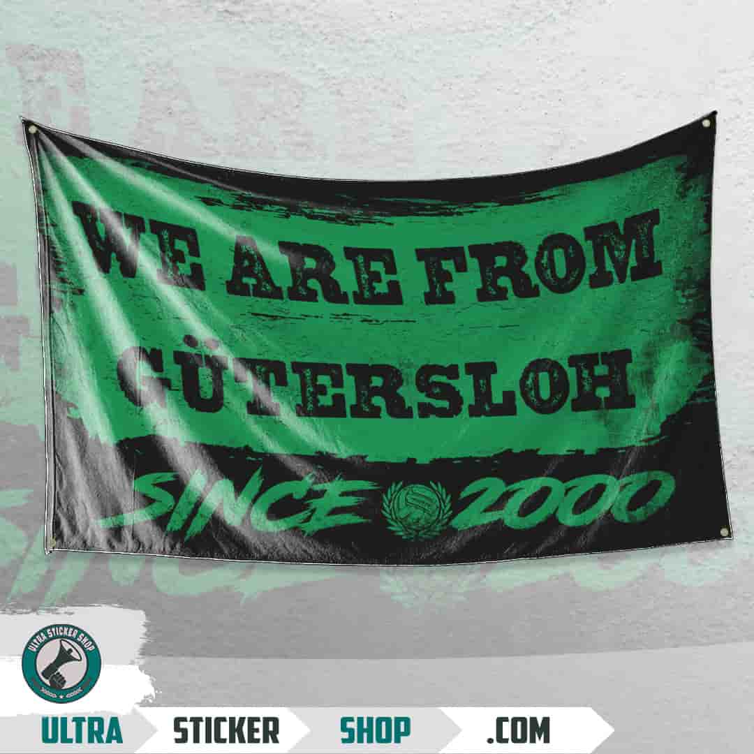 We are from Gütersloh since 2000 Flag