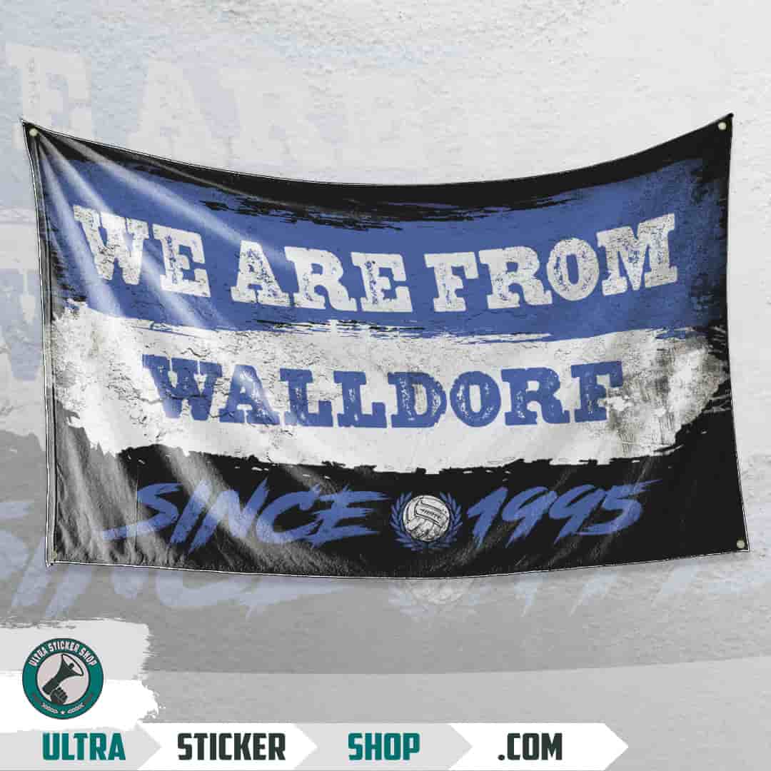 We are from Walldorf since 1995 Flag