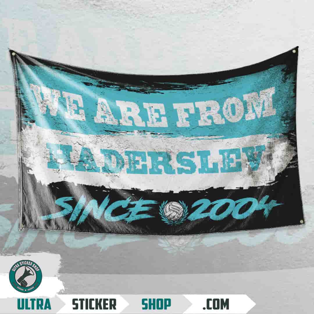We are from Haderslev since 2004 Flag