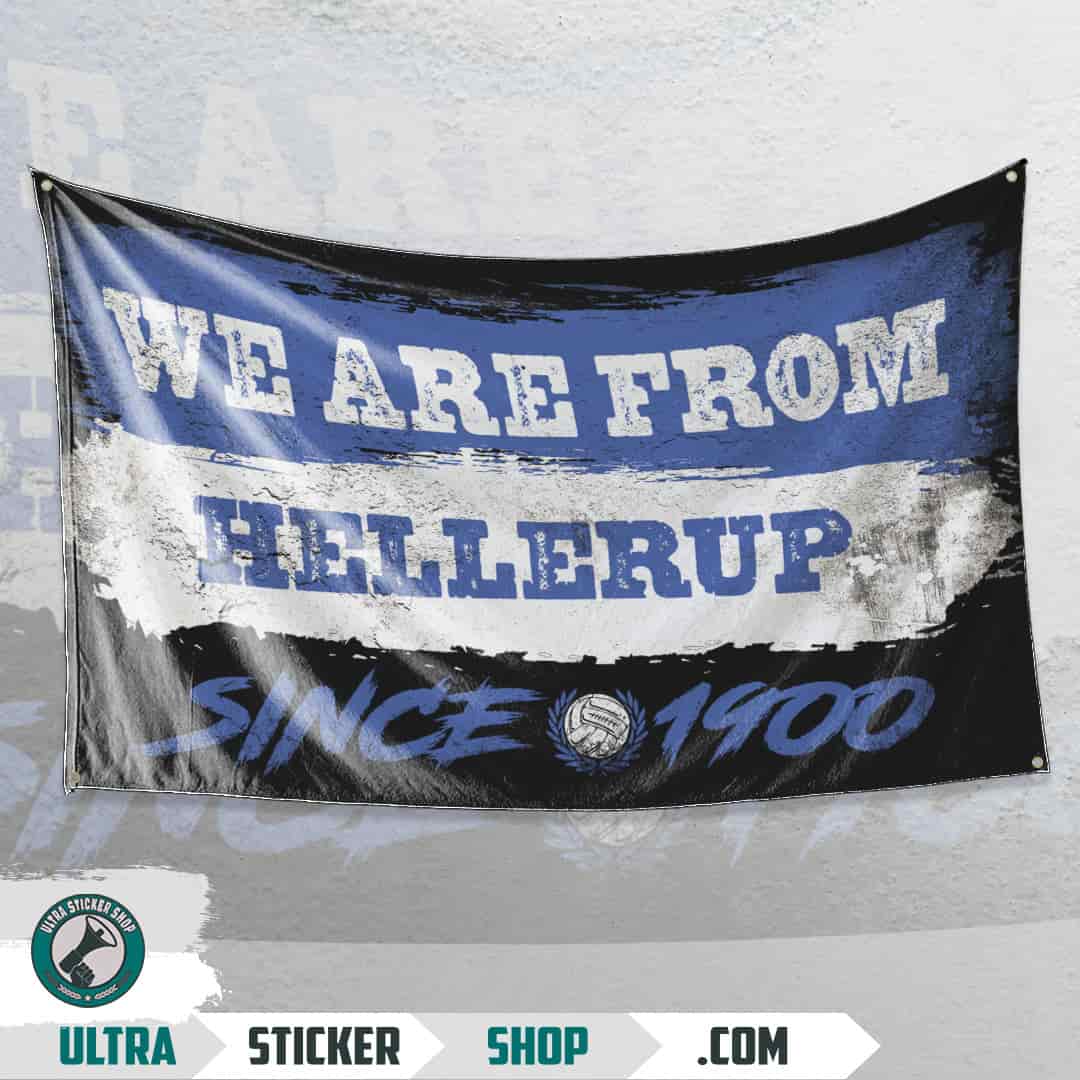We are from Hellerup since 1900 Flag