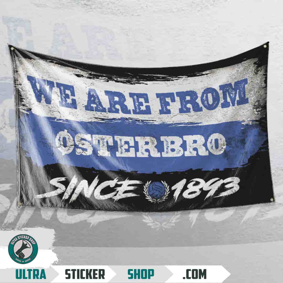 We are from Østerbro since 1893 Flag