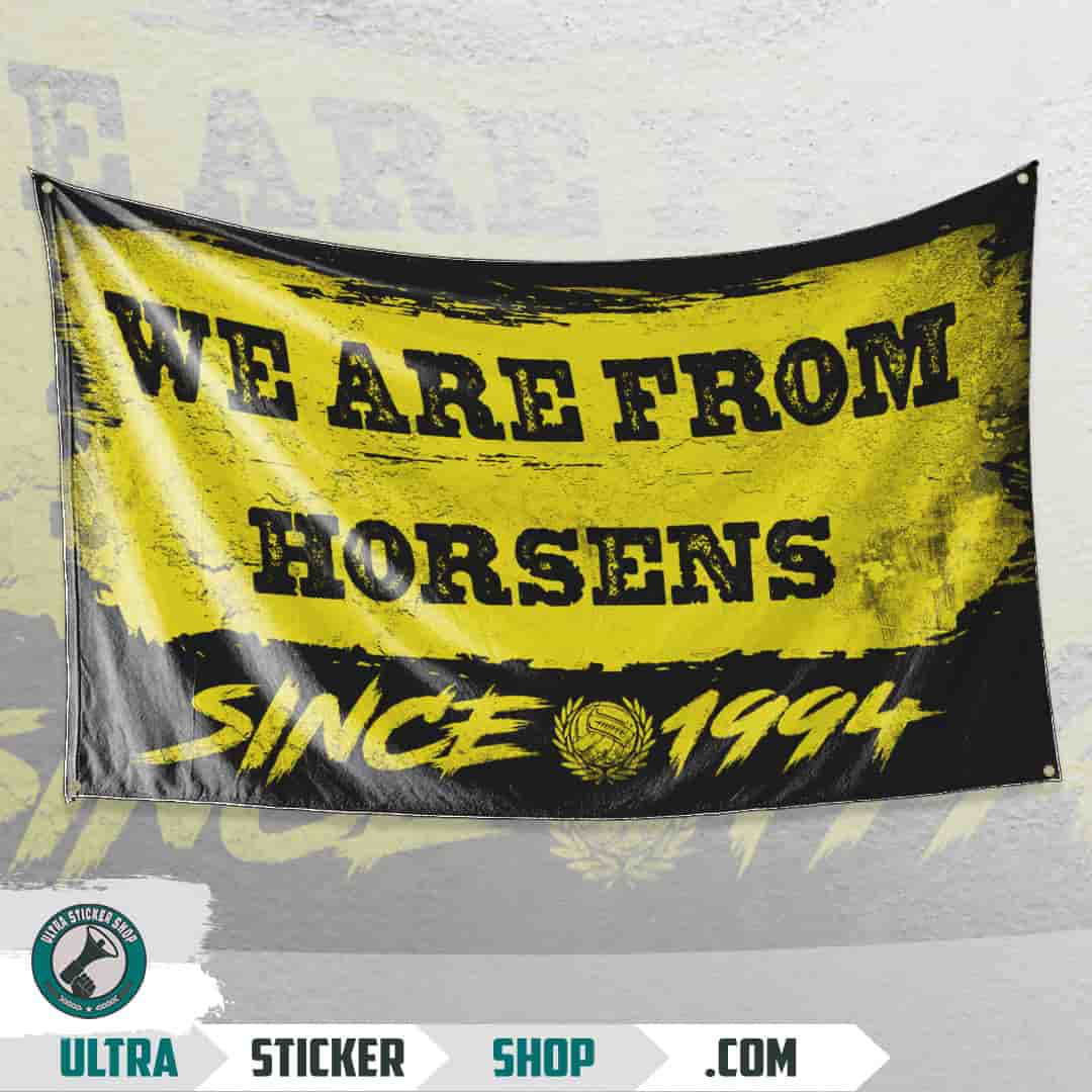 We are from Horsens since 1994 Flag