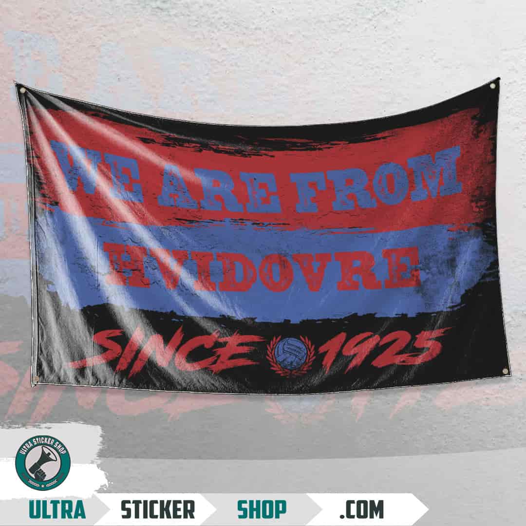 We are from Hvidovre since 1925 Flag