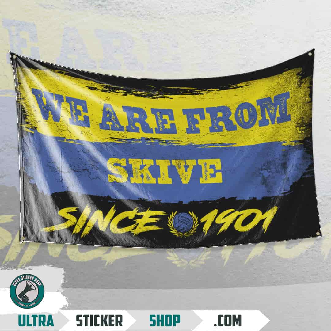 We are from Skive since 1901 Flag