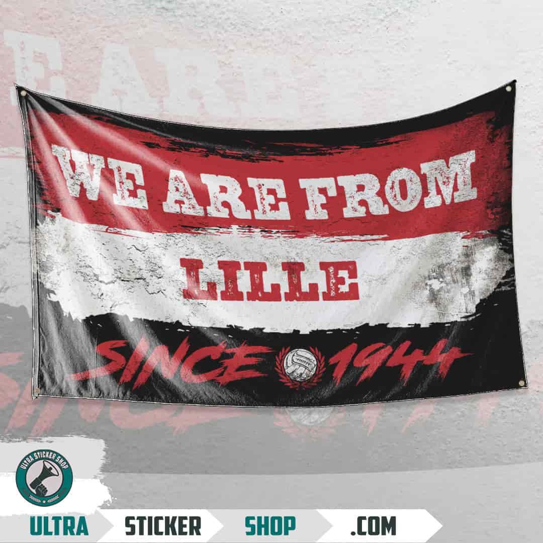We are from Lille since 1944 Flag