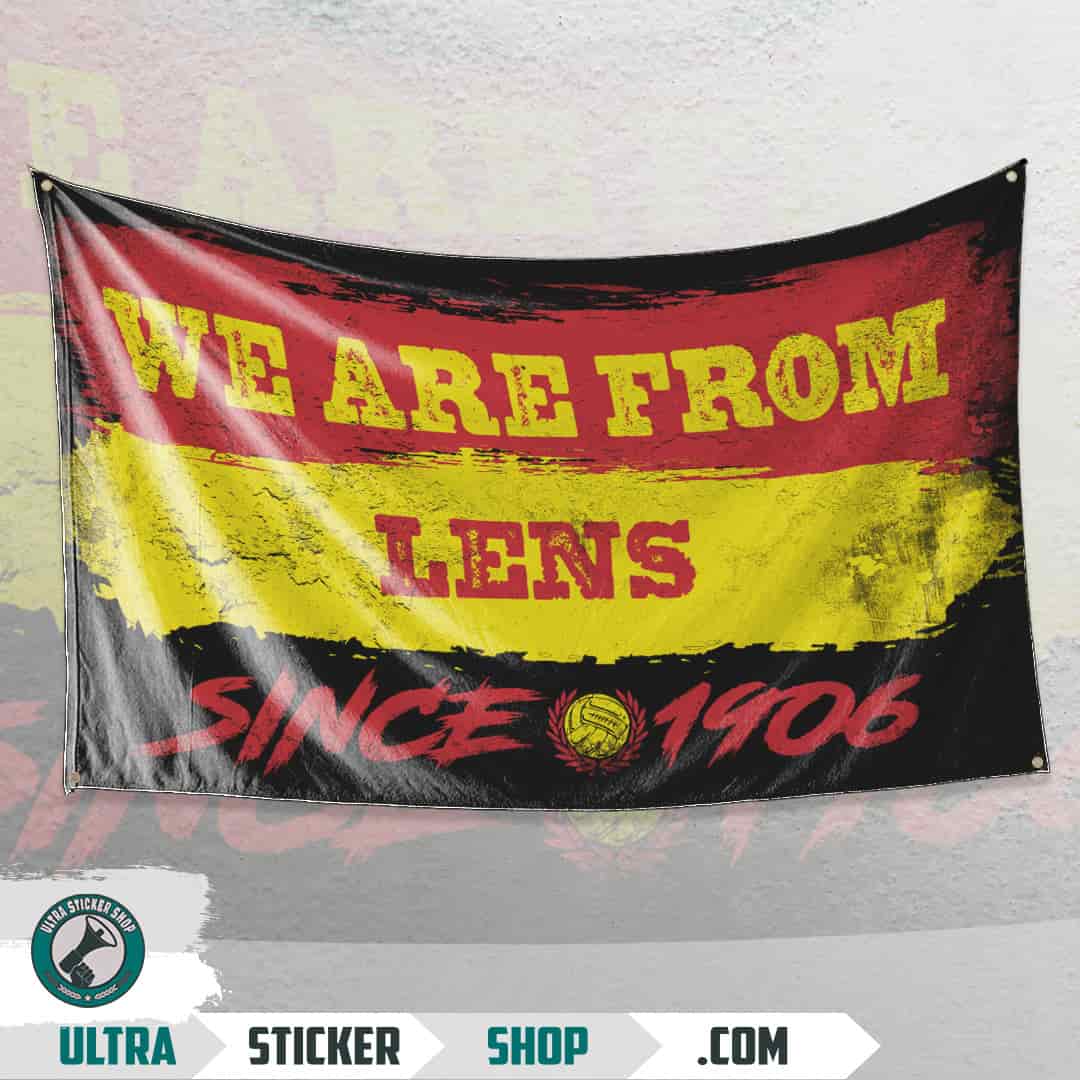 We are from Lens since 1906 Flag