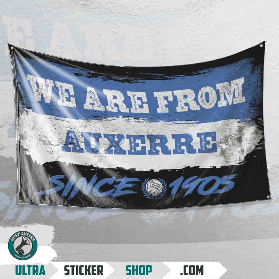 We are from Auxerre since 1905 Flag