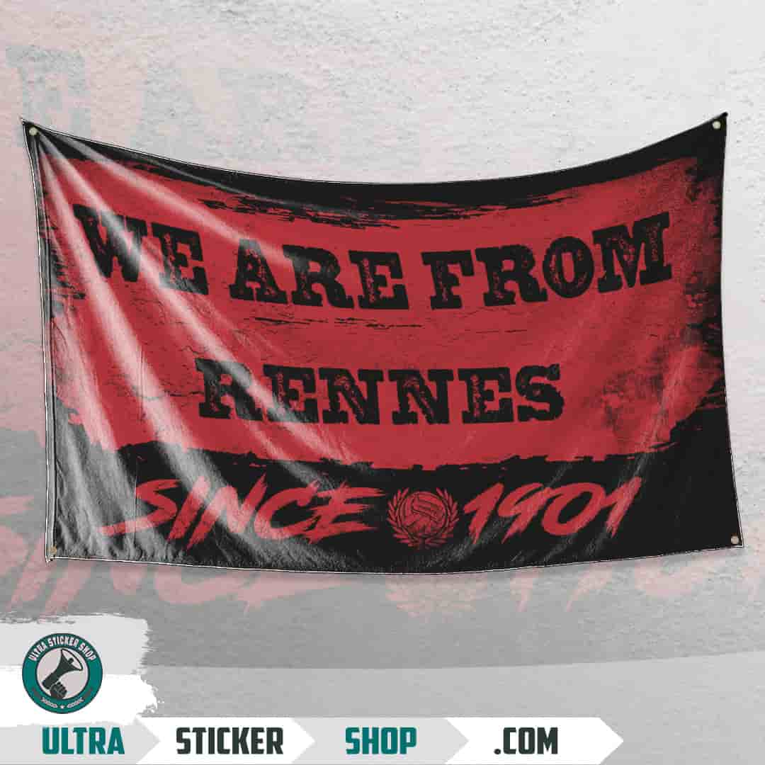 We are from Rennes since 1901 Flag