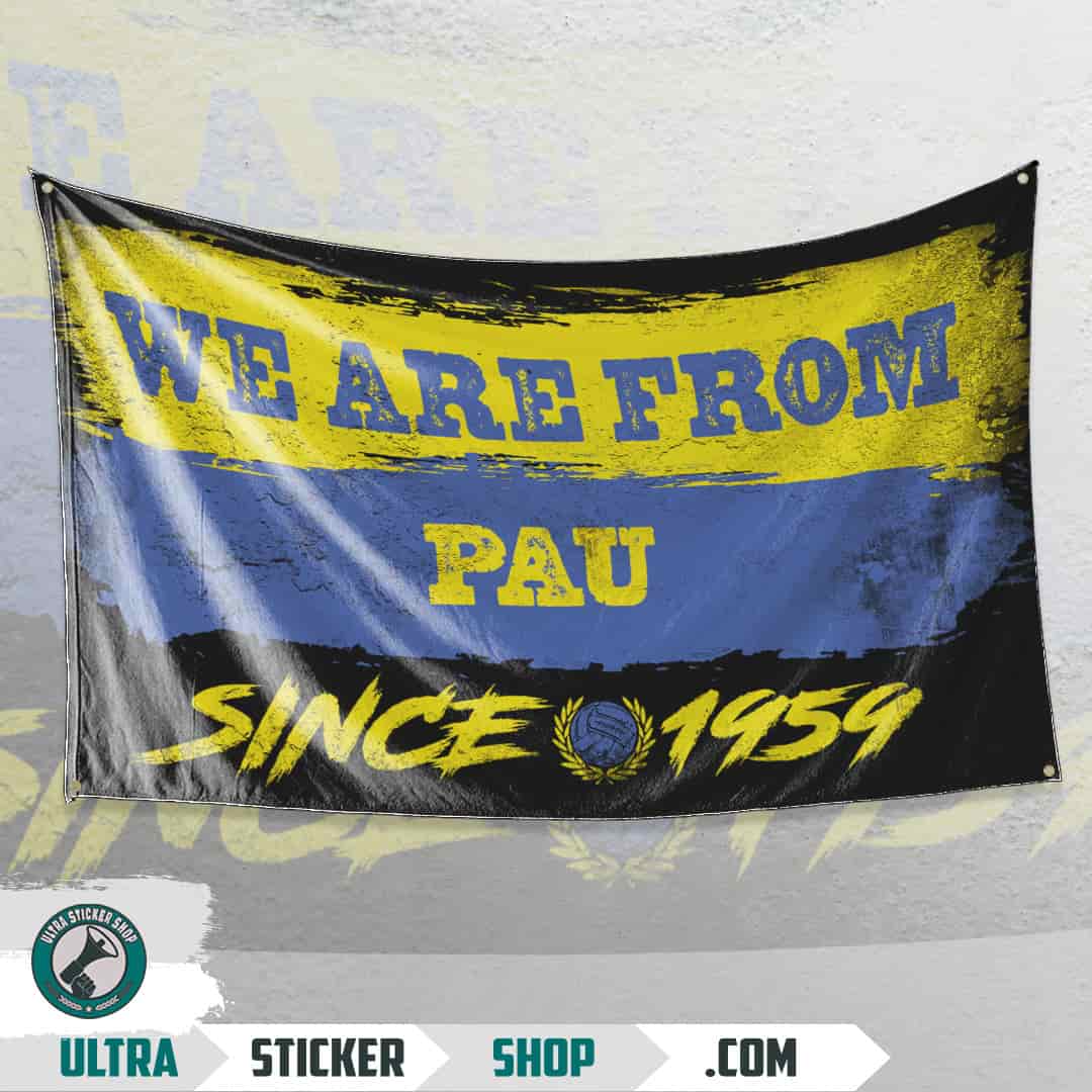 We are from Pau since 1959 Flag