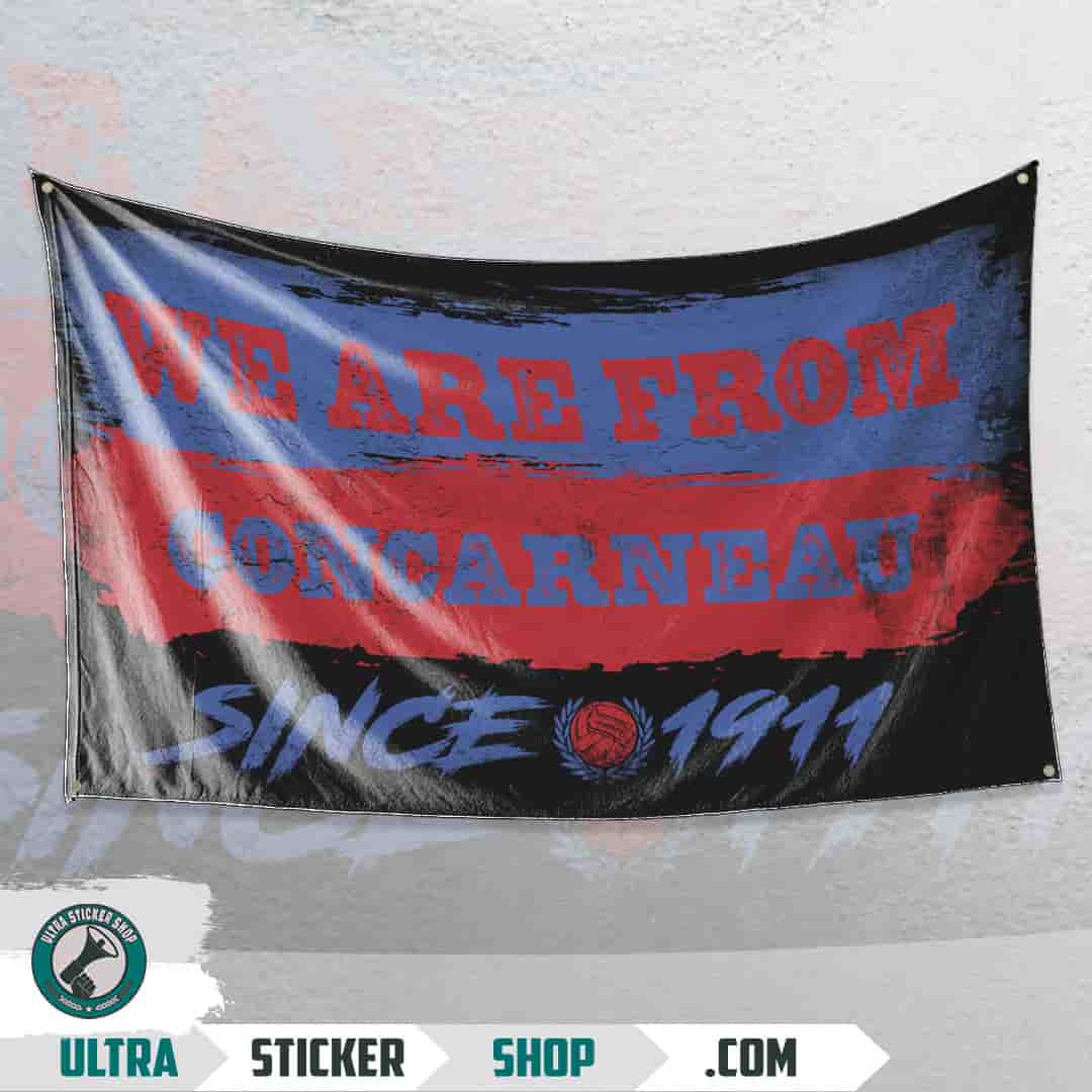 We are from Concarneau since 1911 Flag