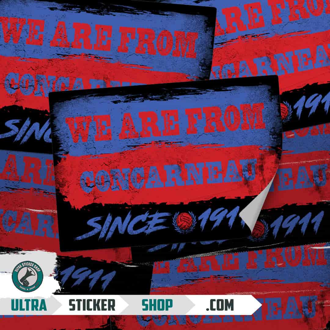 We are from Concarneau since 1911 Stickers