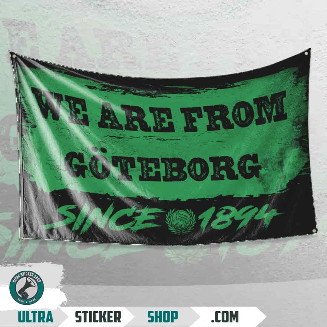 We are from Göteborg since 1894 Flag