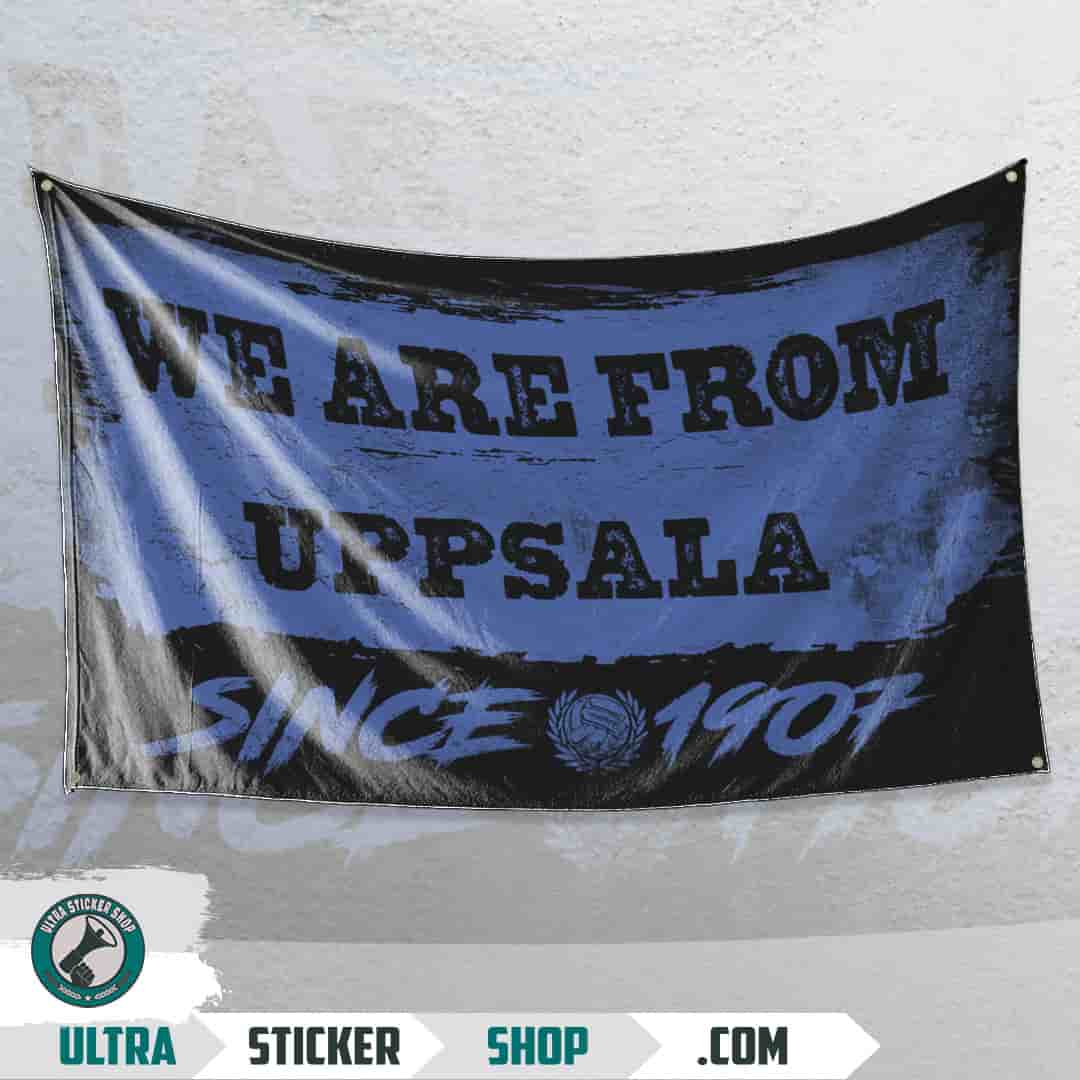 We are from Uppsala since 1907 Flag