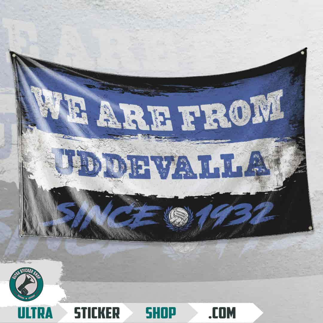 We are from Uddevalla since 1932 Flag