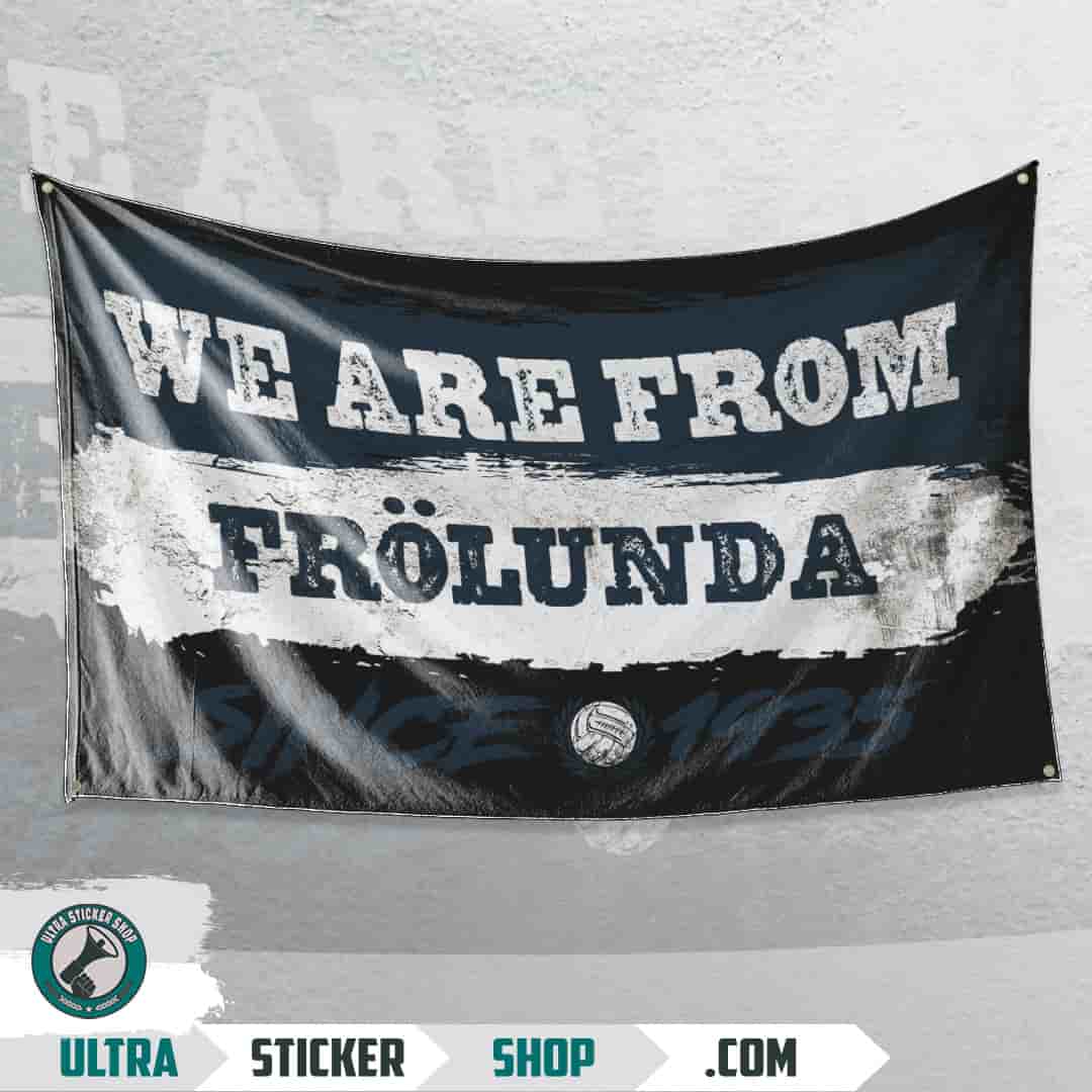 We are from Frölunda since 1935 Flag