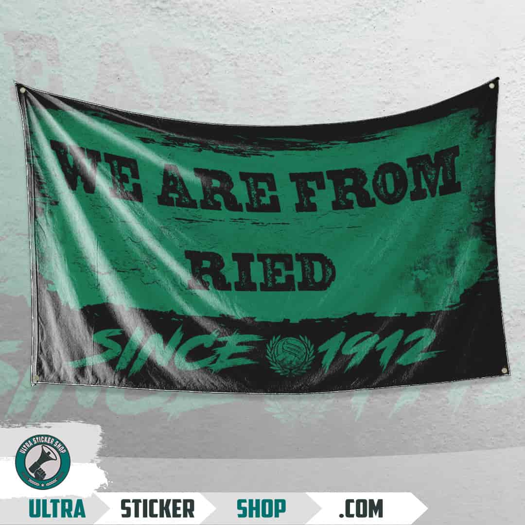 We are from Ried since 1912 Flag