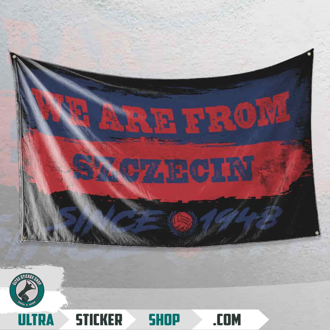 We are from Szczecin since 1948 Flag