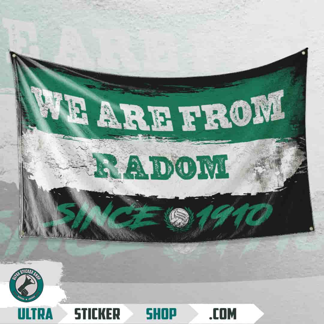 We are from Radom since 1910 Flag