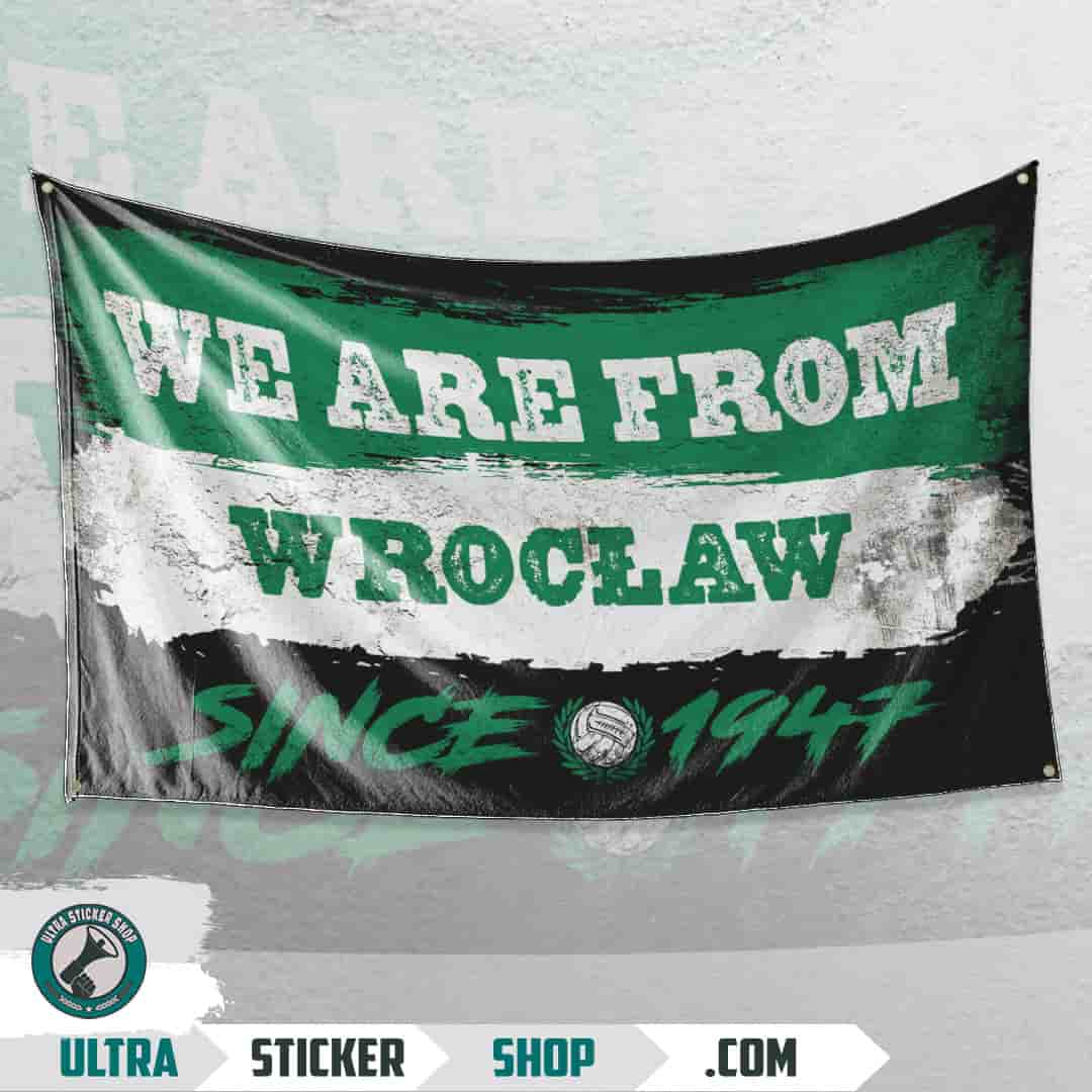 We are from Wrocław since 1947 Flag