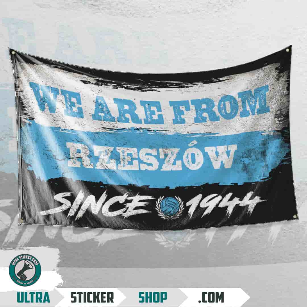 We are from Rzeszów since 1944 Flag