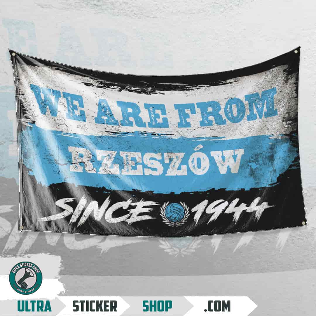 We are from Rzeszów since 1944 Flag