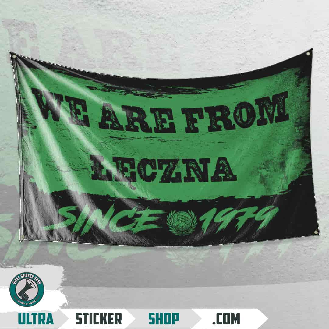 We are from Łęczna since 1979 Flag