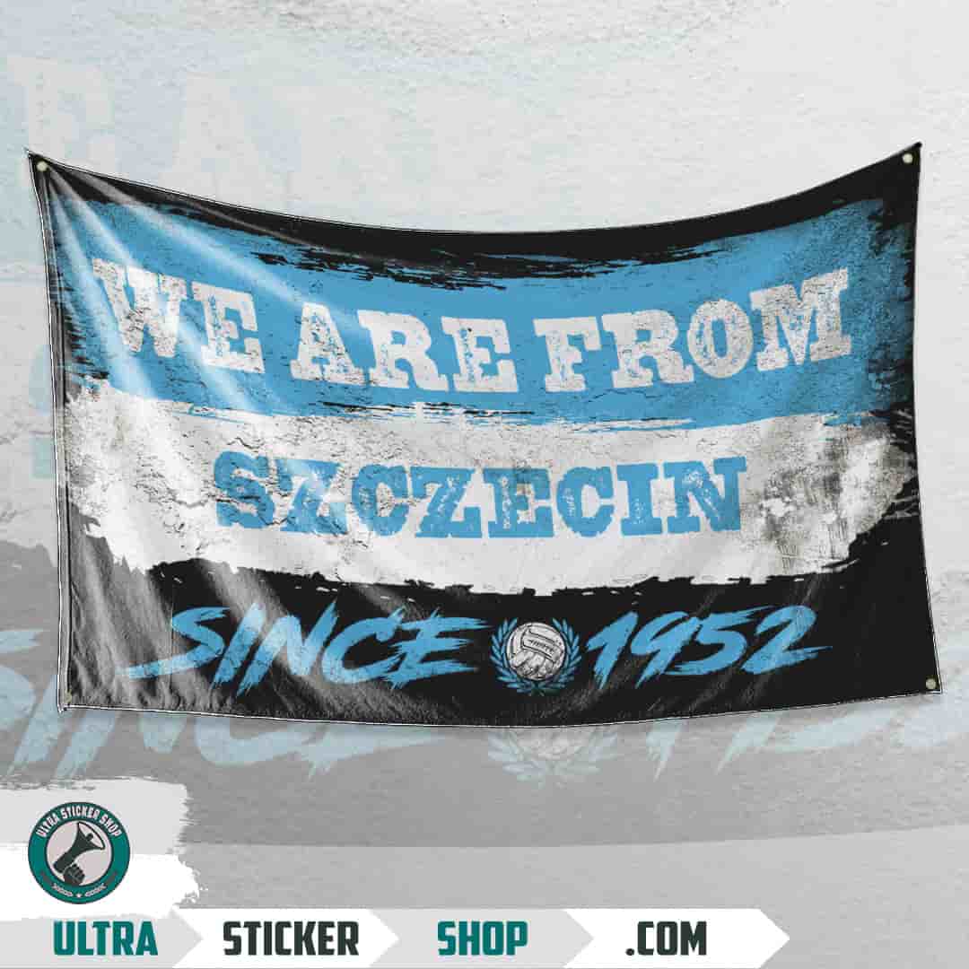 We are from Szczecin since 1952 Flag