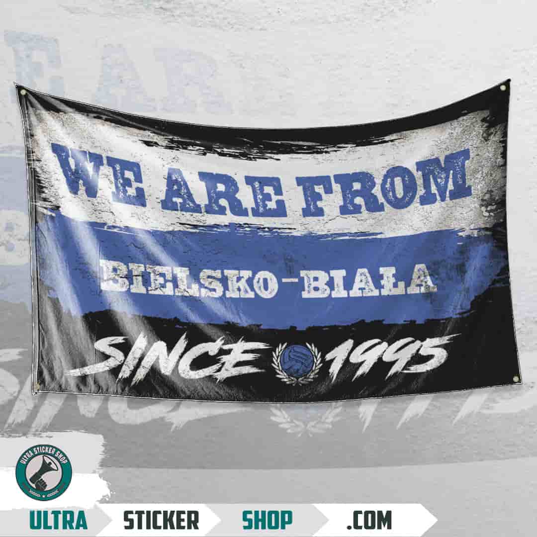 We are from Bielsko-Biała since 1995 Flag