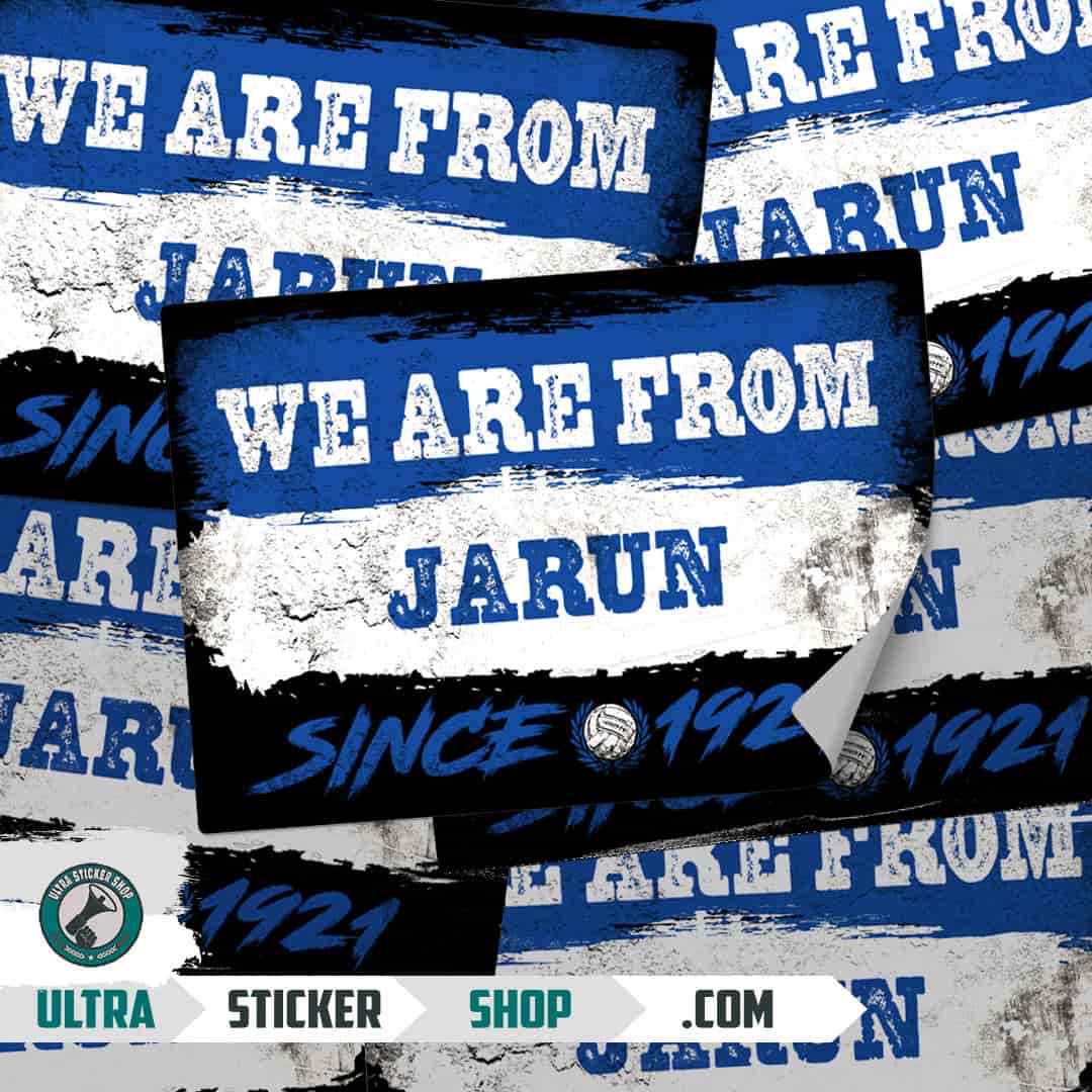 We are from Jarun since 1921 Stickers