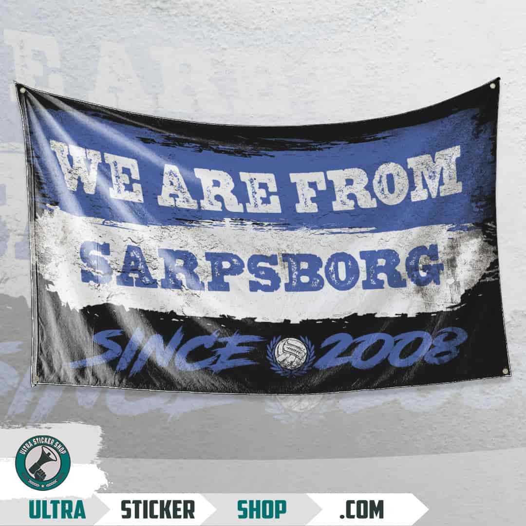 We are from Sarpsborg since 2008 Flag