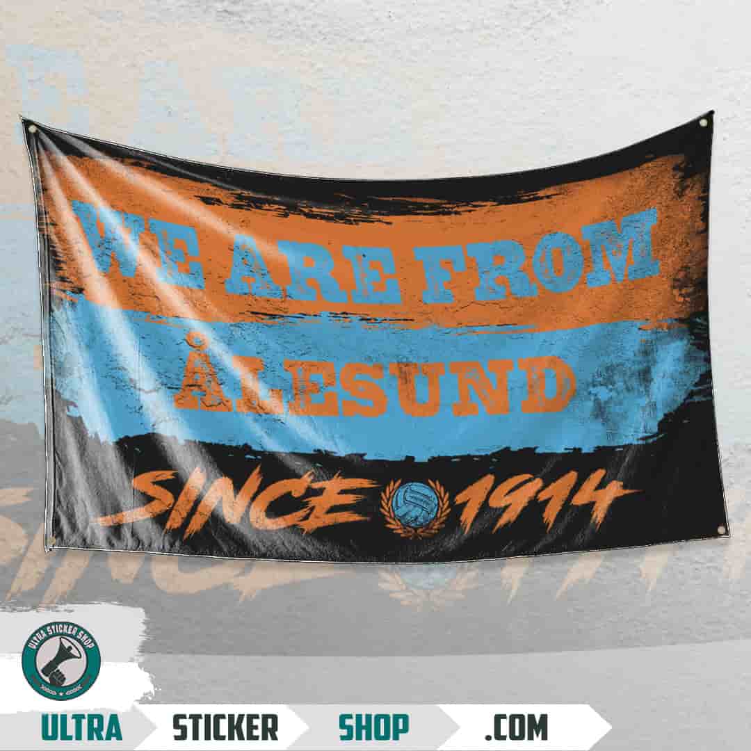 We are from Ålesund since 1914 Flag