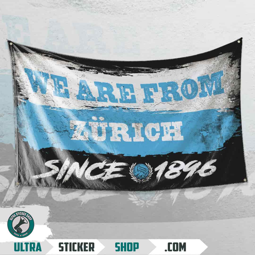 We are from Zürich since 1896 Flag