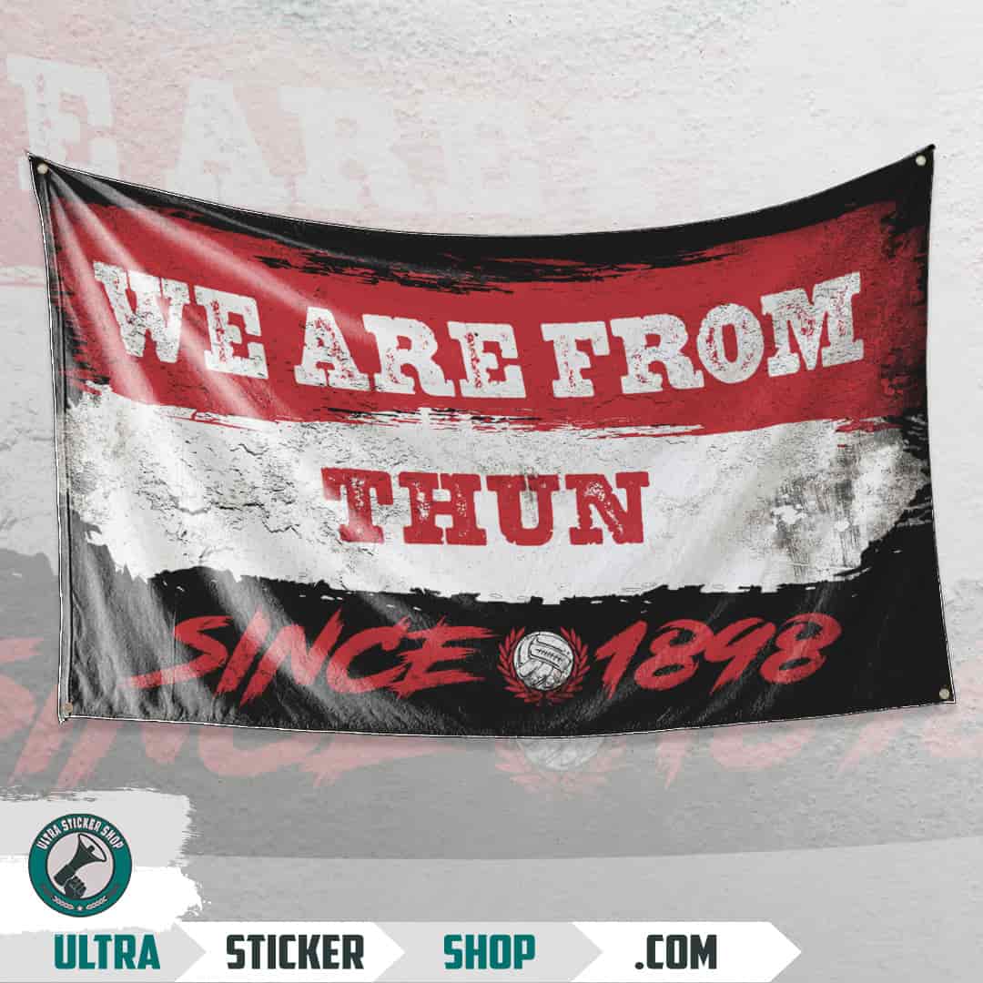 We are from Thun since 1898 Flag
