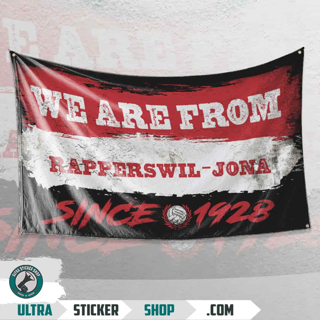 We are from Rapperswil-Jona since 1928 Flag