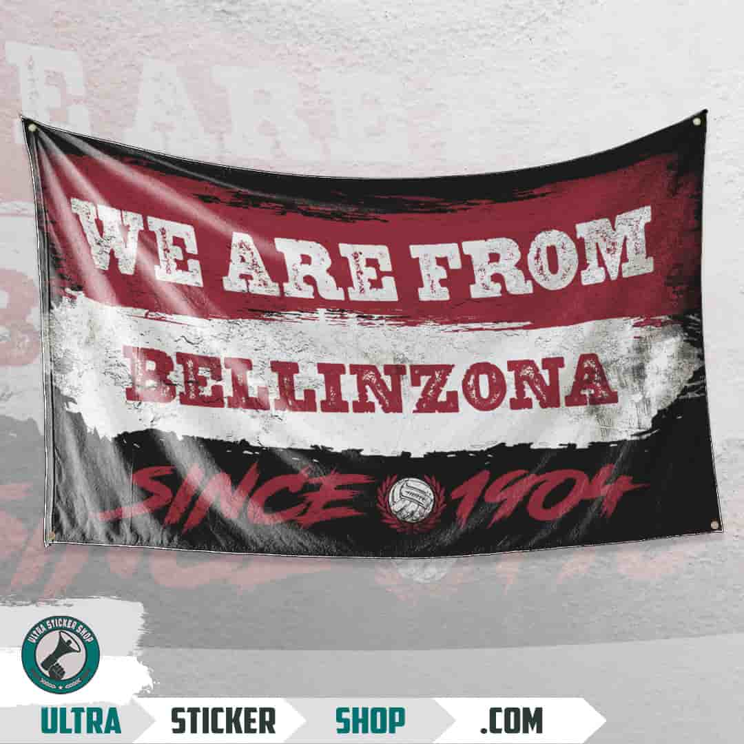 We are from Bellinzona since 1904 Flag