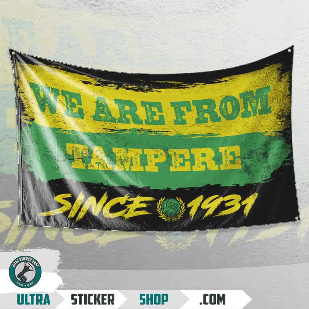 We are from Tampere since 1931 Flag