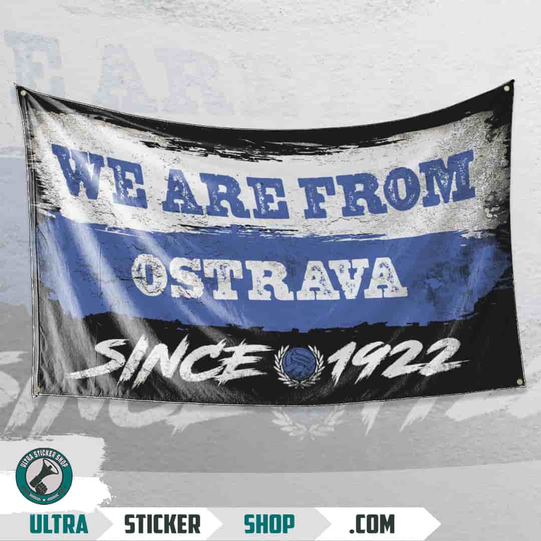 We are from Ostrava since 1922 Flag