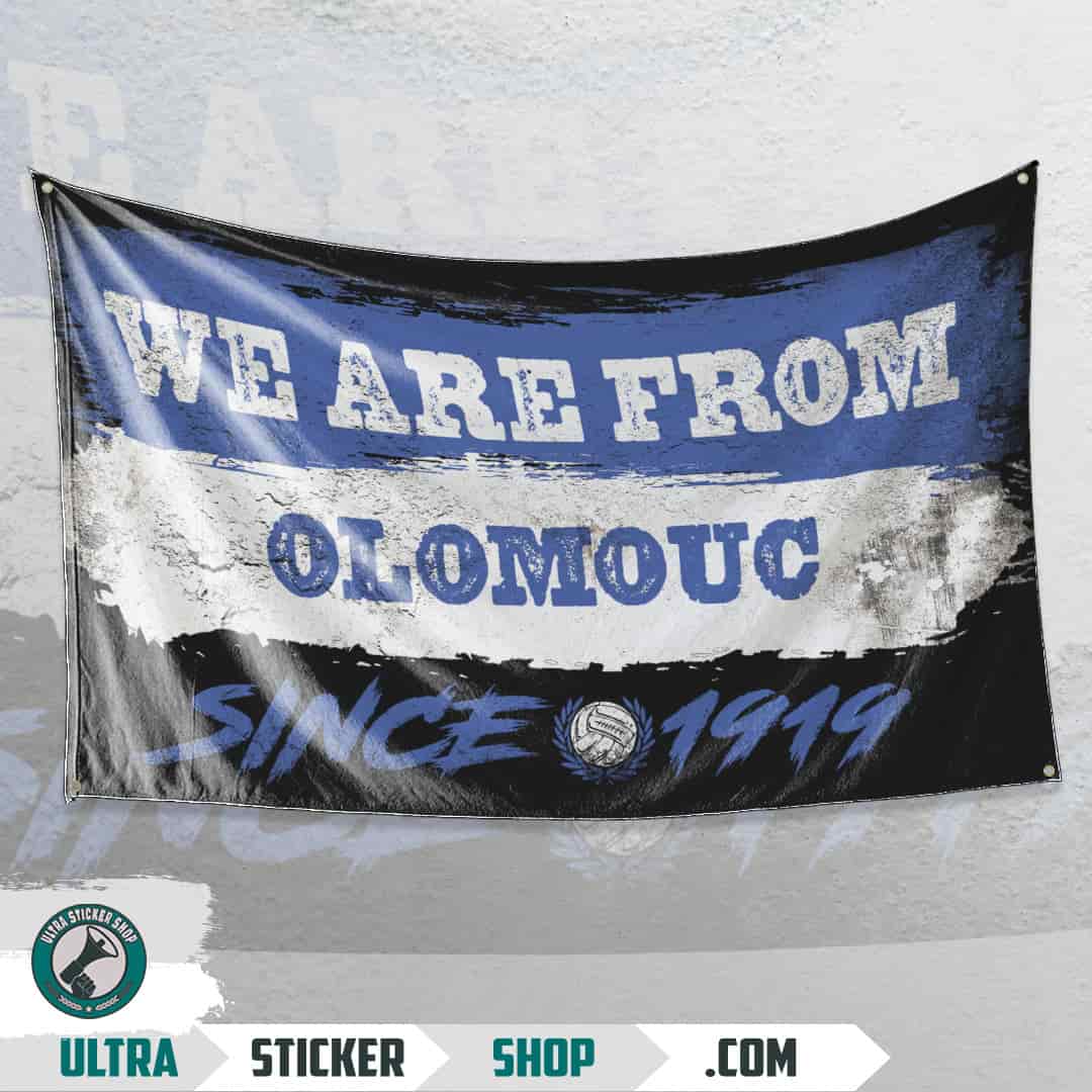 We are from Olomouc since 1919 Flag