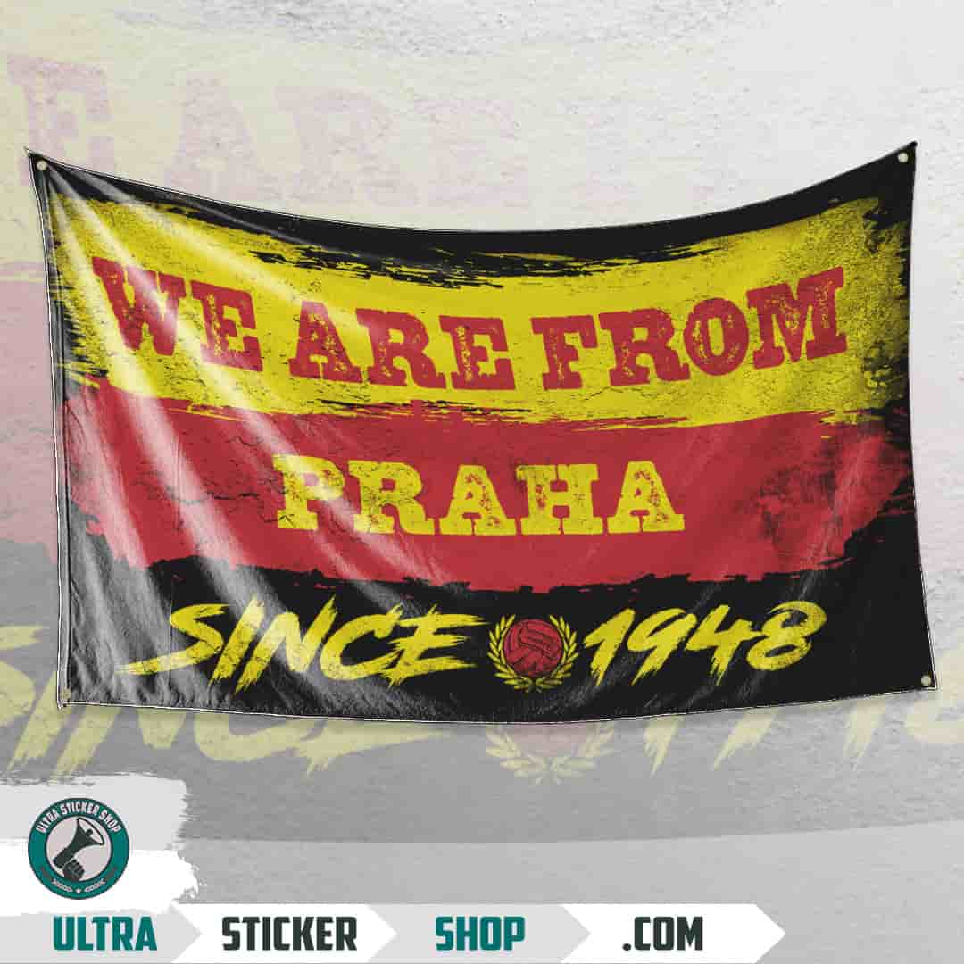 We are from Praha since 1948 Flag